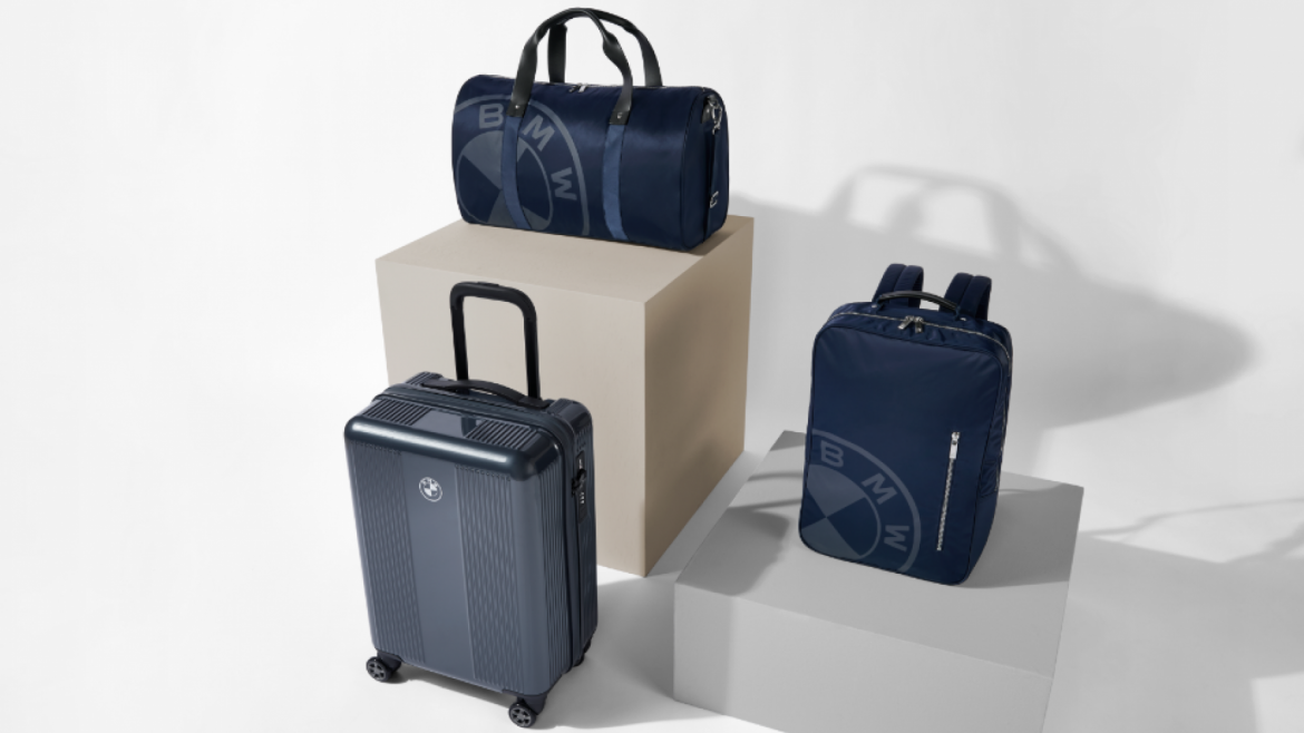 Voyagez avec style grâce aux sacs et bagages BMW.